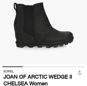 Sorel Chelsea wedge boot size 41 EU/10